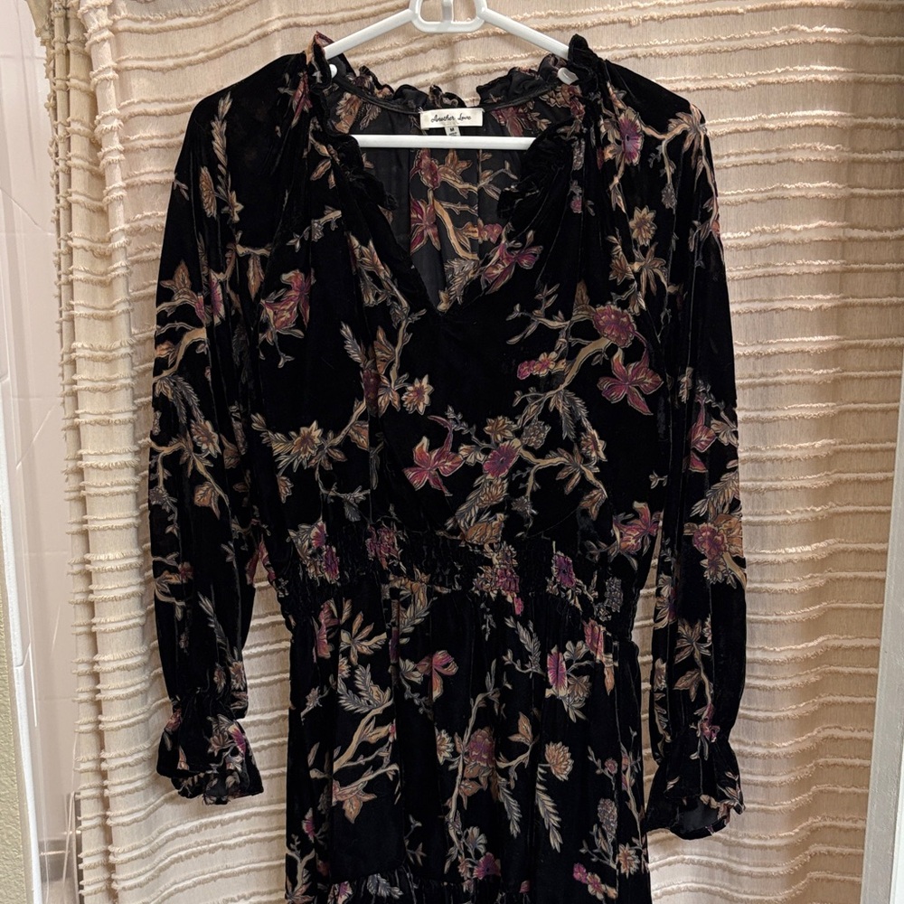 Another Love Black Floral Dress